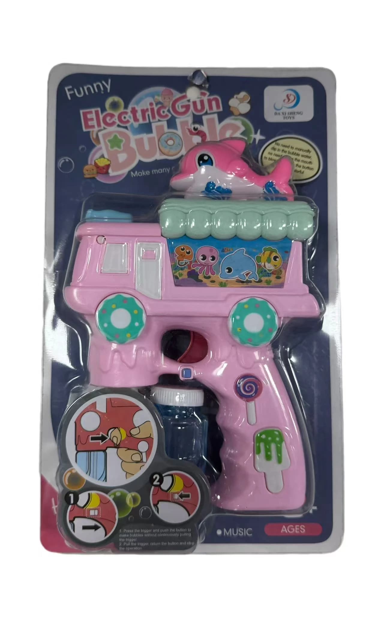 LED Fire Truck Bubble Blower view 3