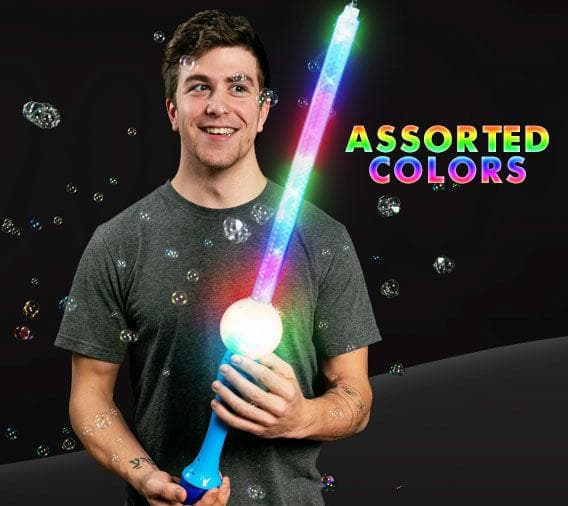 LED Flashing Bubble Sword