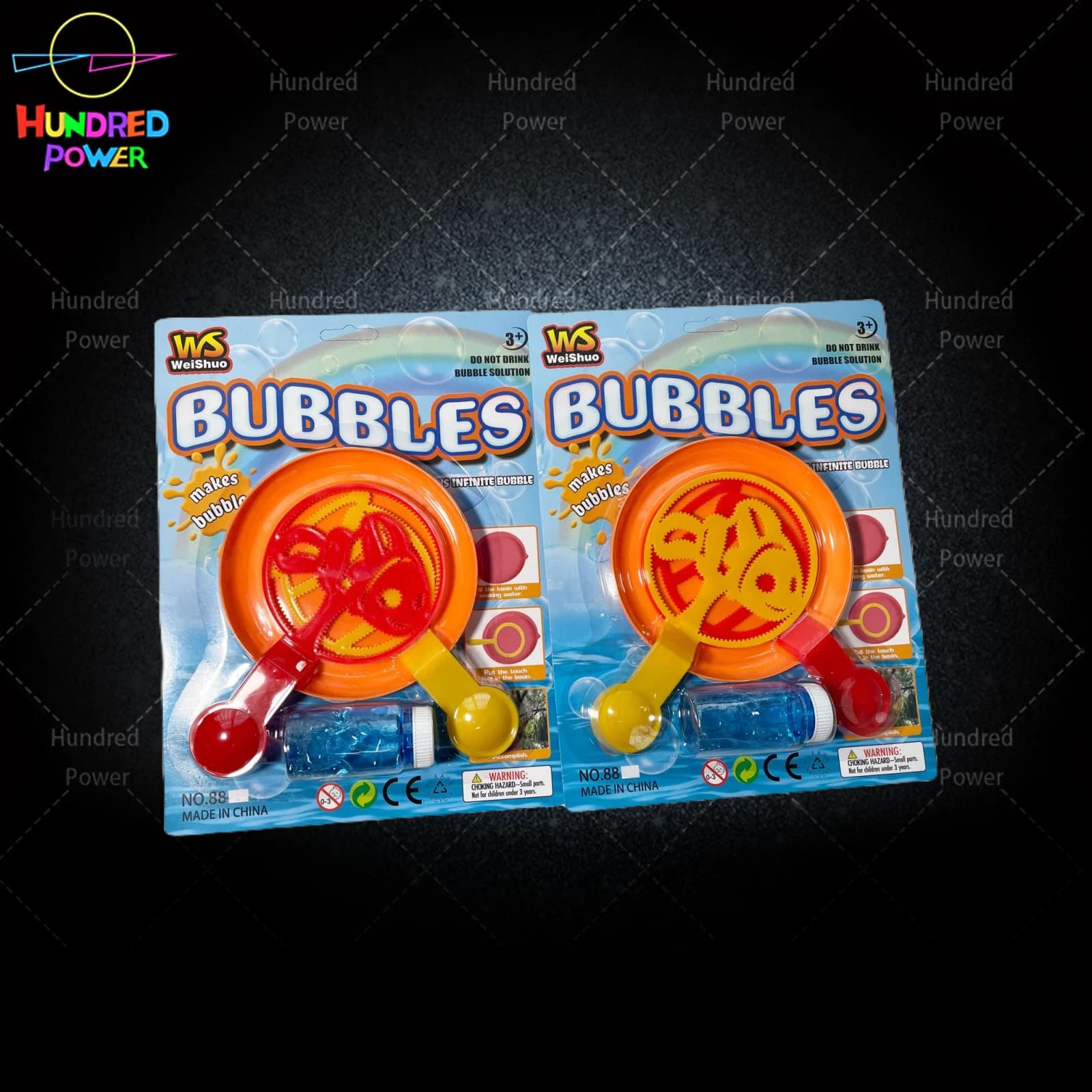Bubble blowing toy in default color