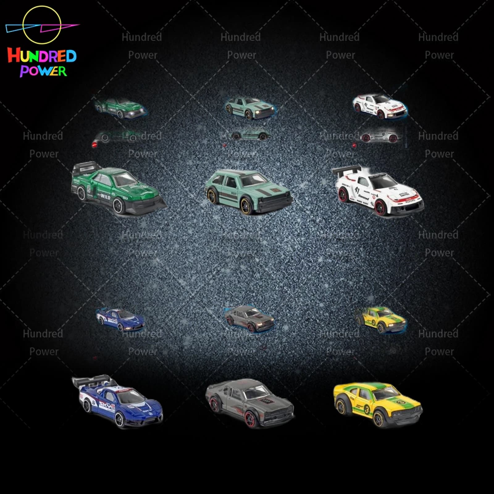 1:64 Sports Cars 6-Model Assortment (Set 18)