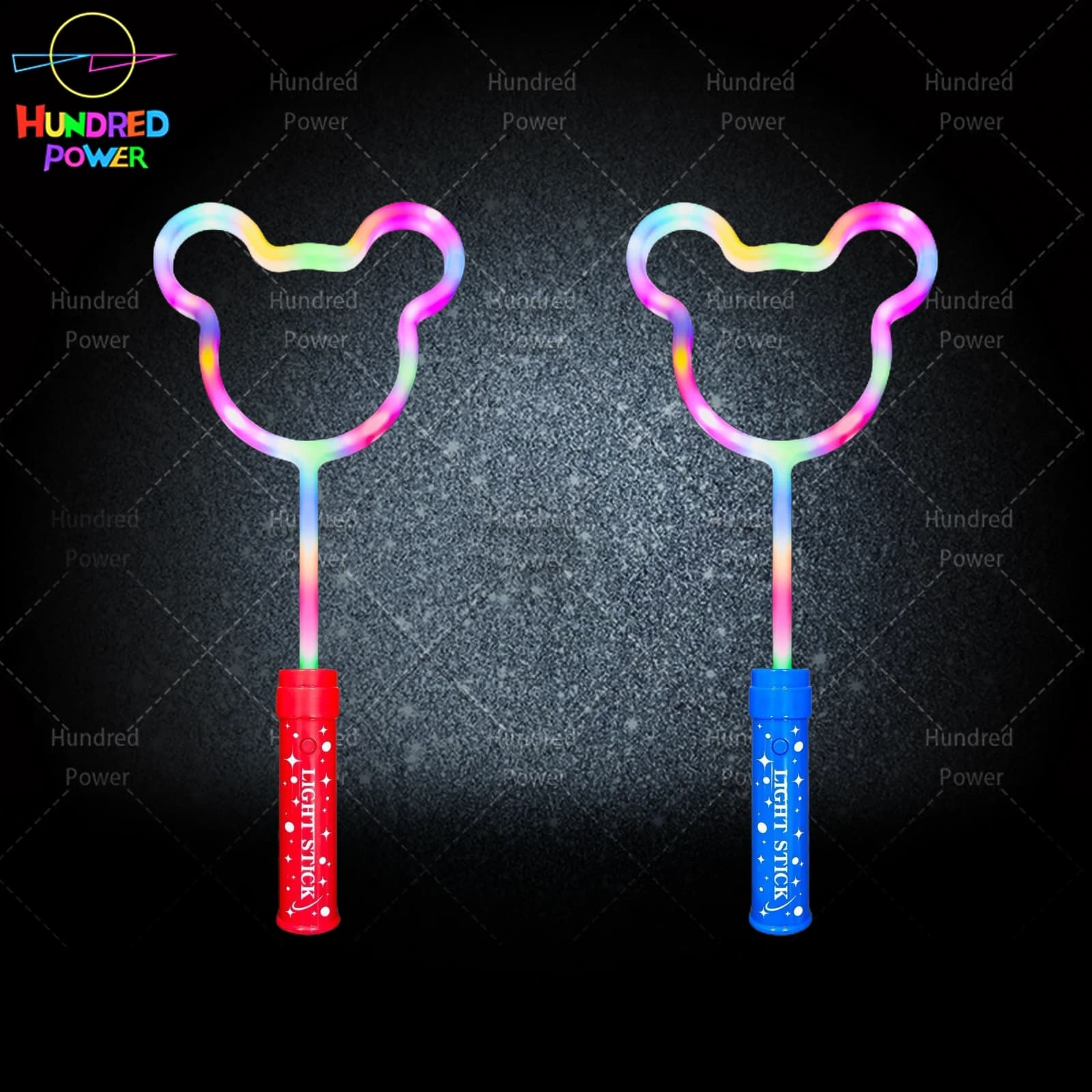Ultrasonic Christmas Tree Mickey Glow Stick