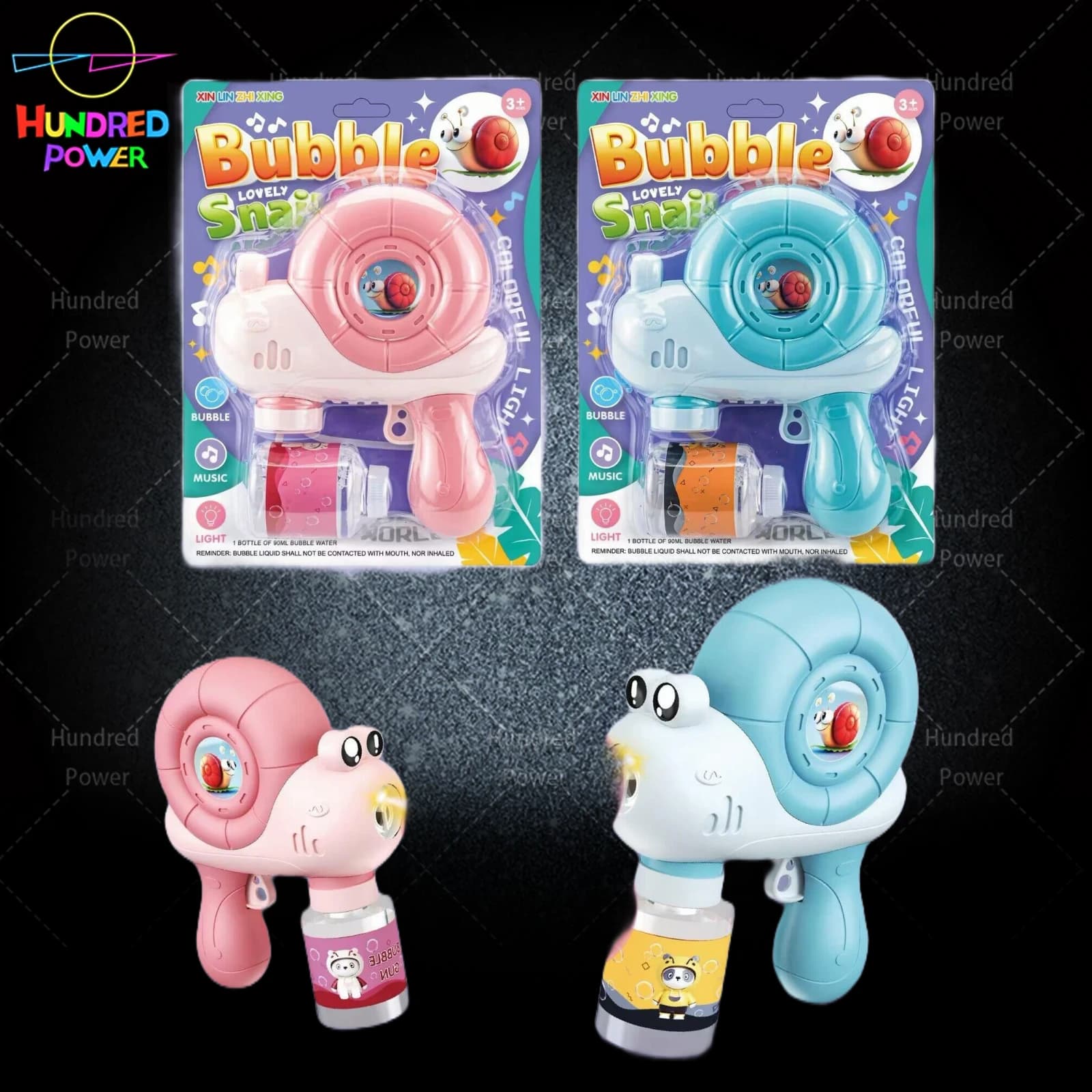 Snail Bubble Gun