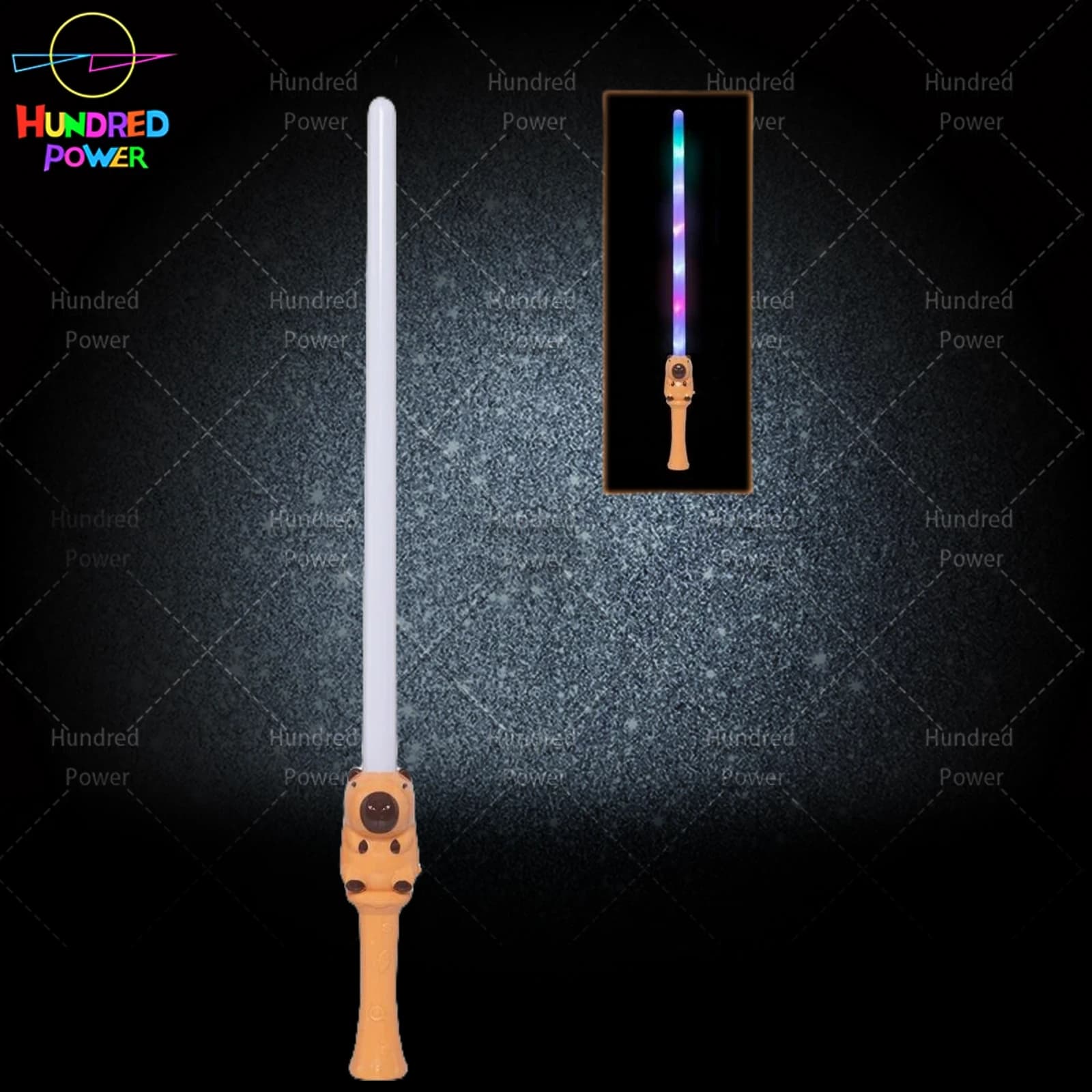 Capybara 6-Light Flashing Wand Flashing Sword