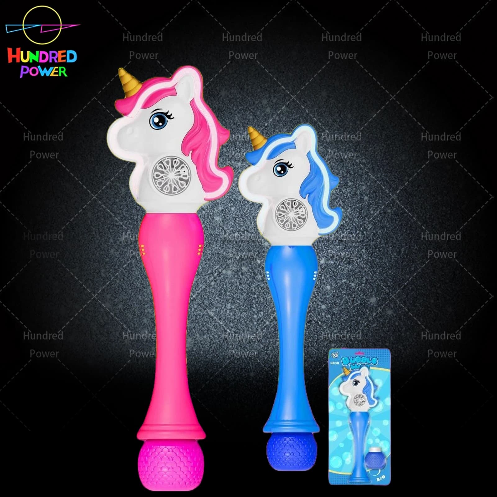 Unicorn Wand 10-Hole Treasure Box 3*AA Battery