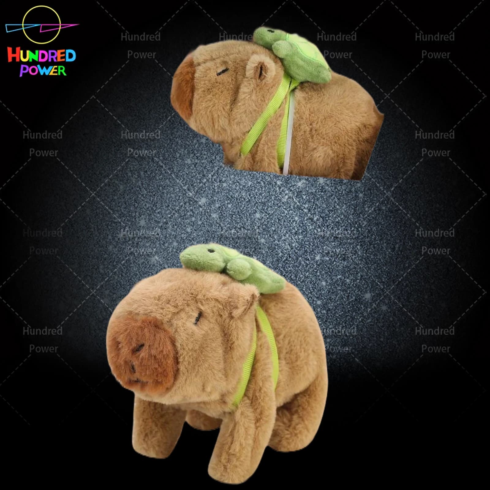 Electric Plush Series Realistic Light and Music Capybara