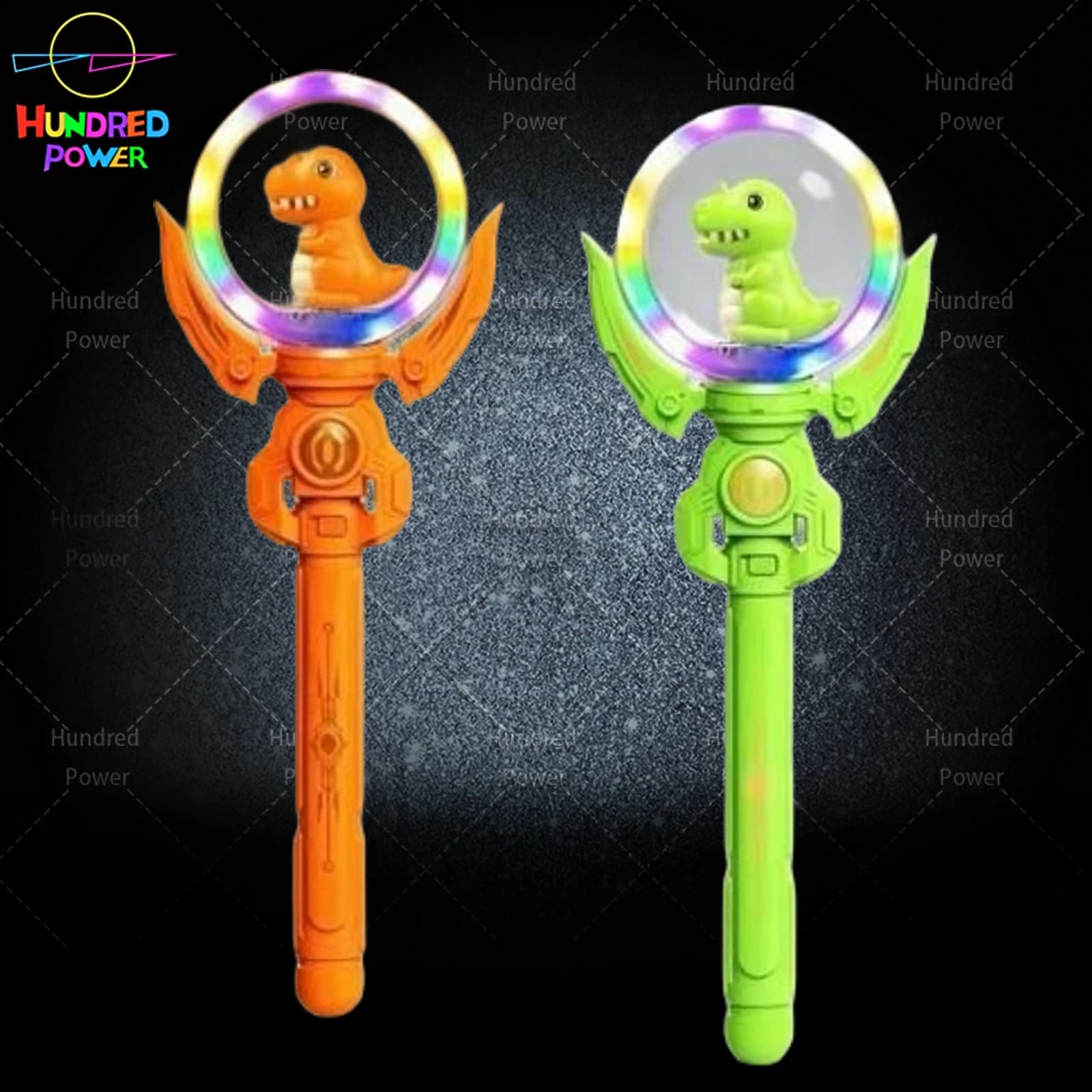 Dinosaur Dream Spinning Ball Light-Up Magic Wand in default color