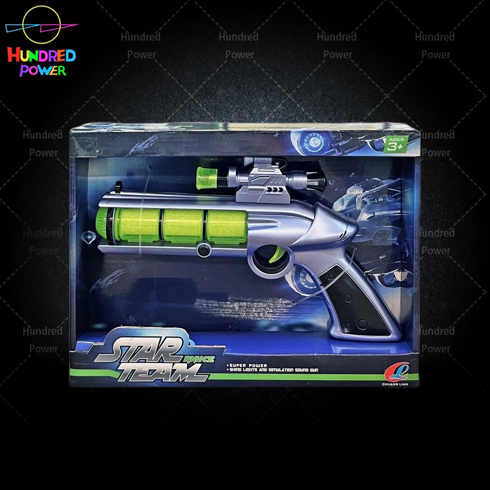 Electric Voice Projection Space Gun