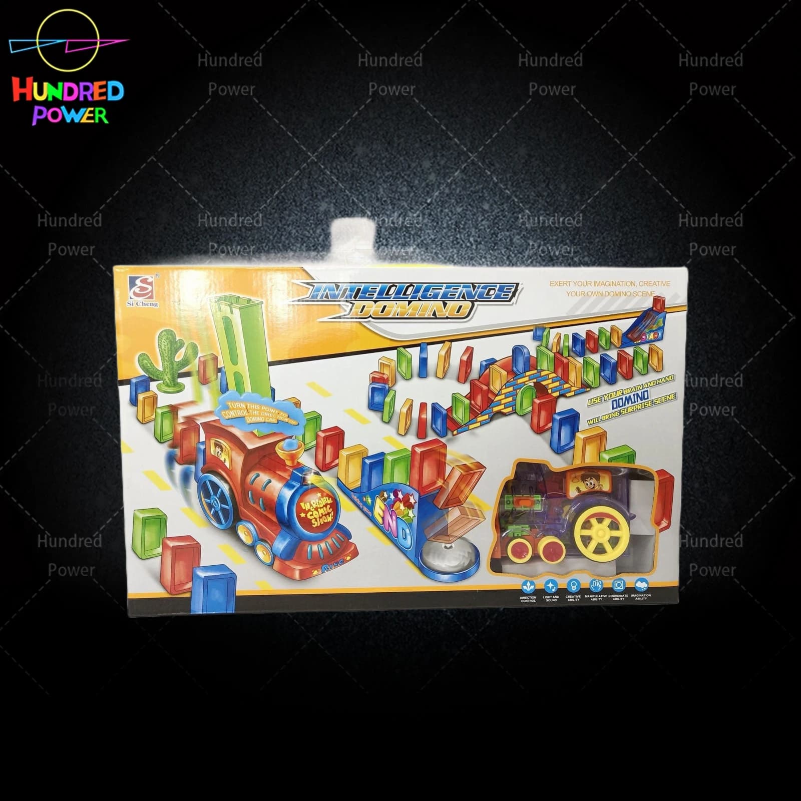 Educational Electric Train Dominoes