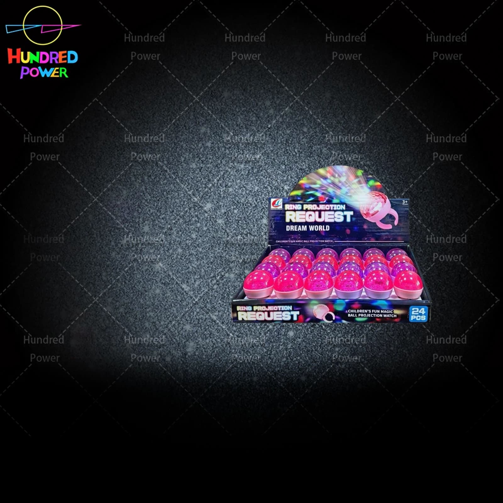 Light-Up Rings 24pcs