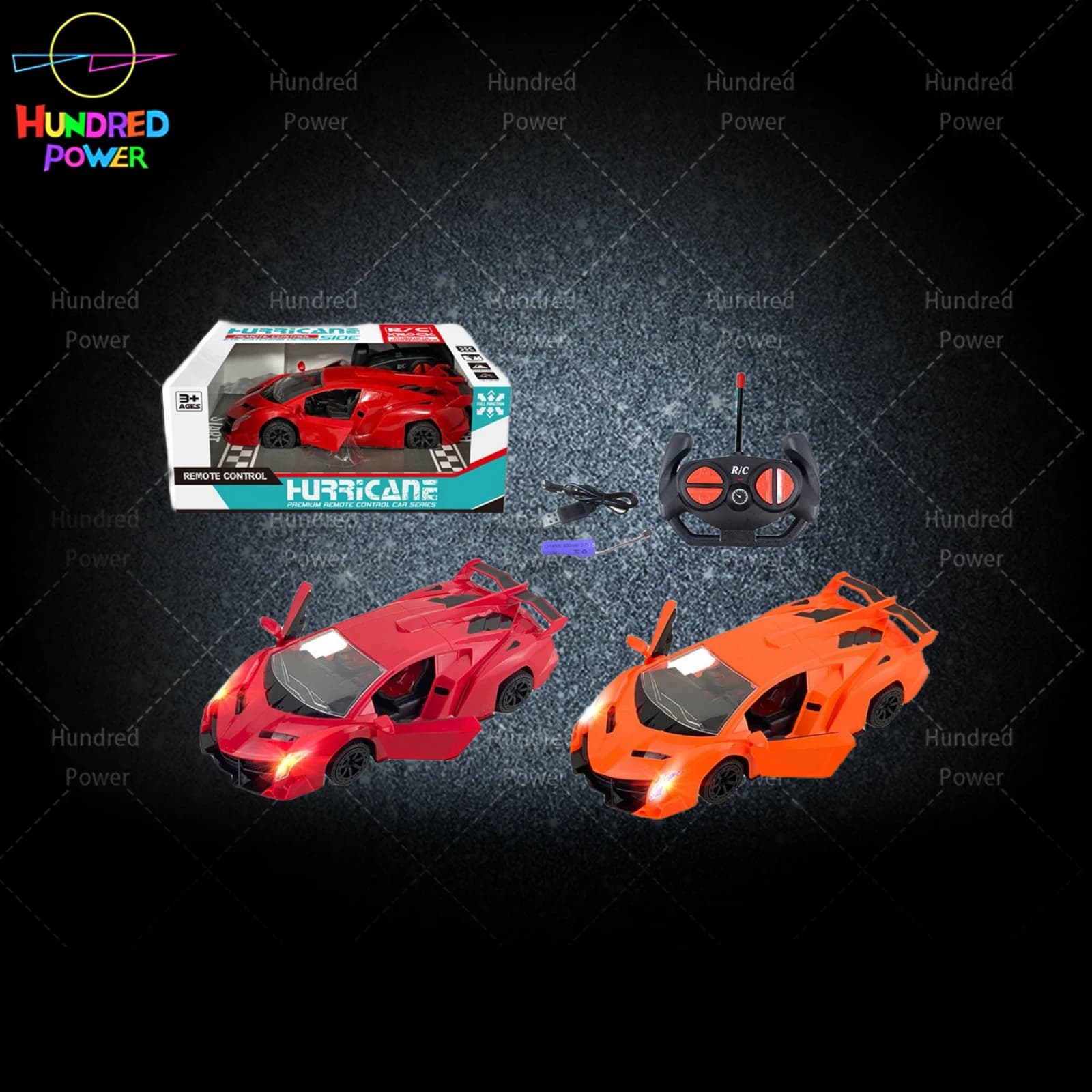 Four-way remote control simulation car (RC car)