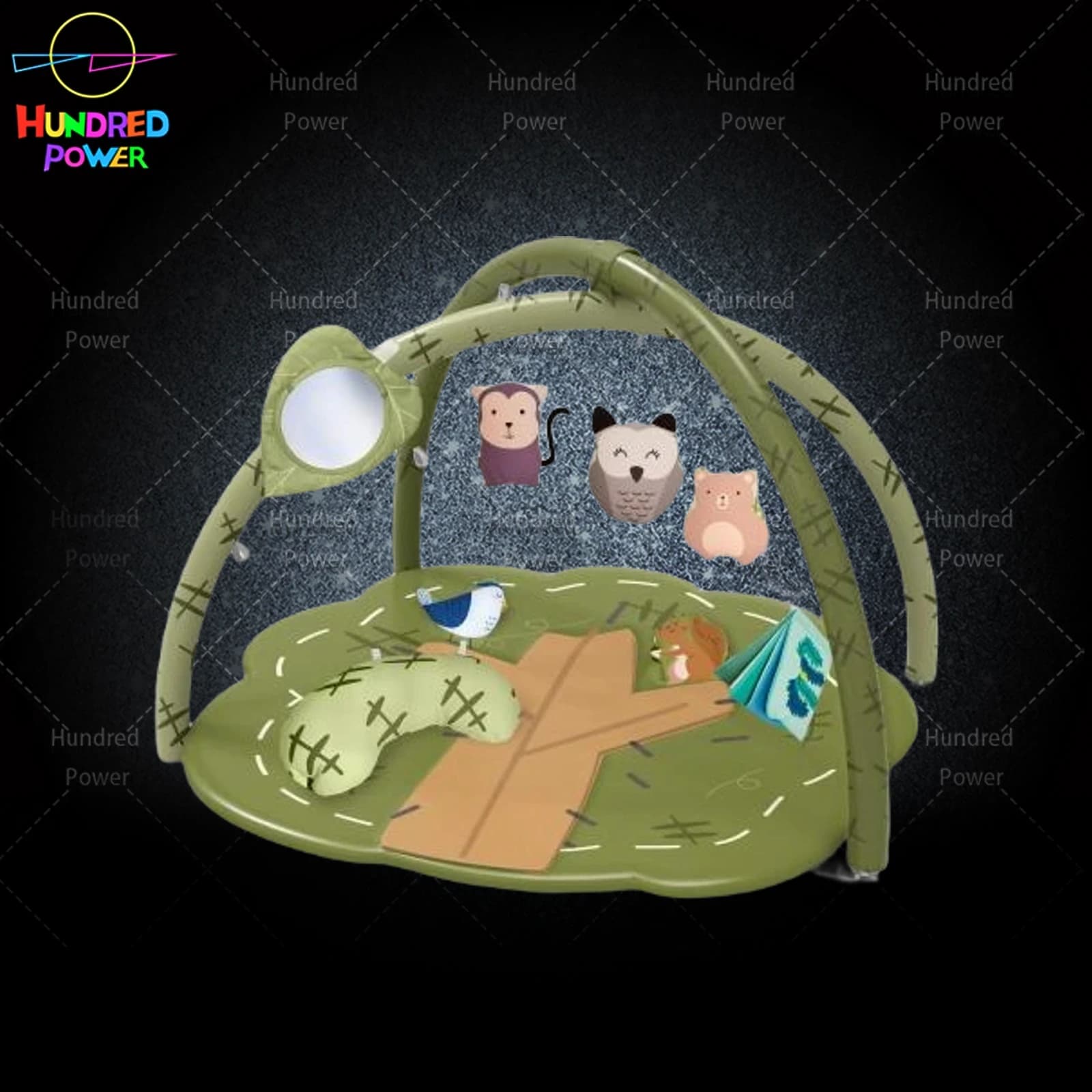 Novelty Big Tree Crawling Mat