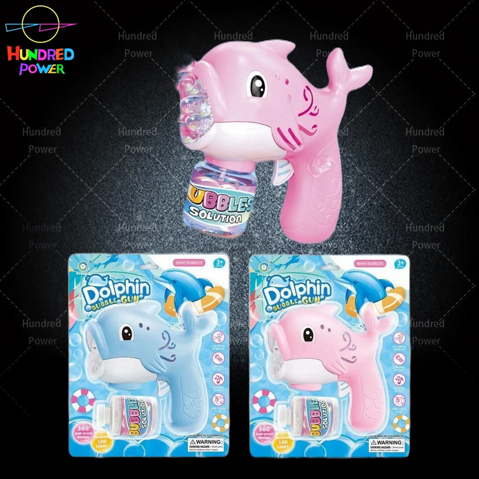 Dolphin Electric Bubble Gun