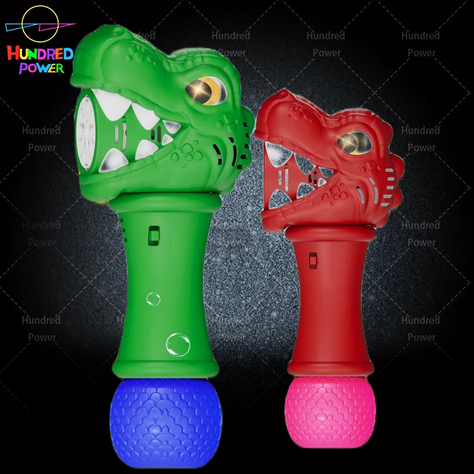 Dinosaur Stick 10-Hole Treasure Chest 3*AA Battery