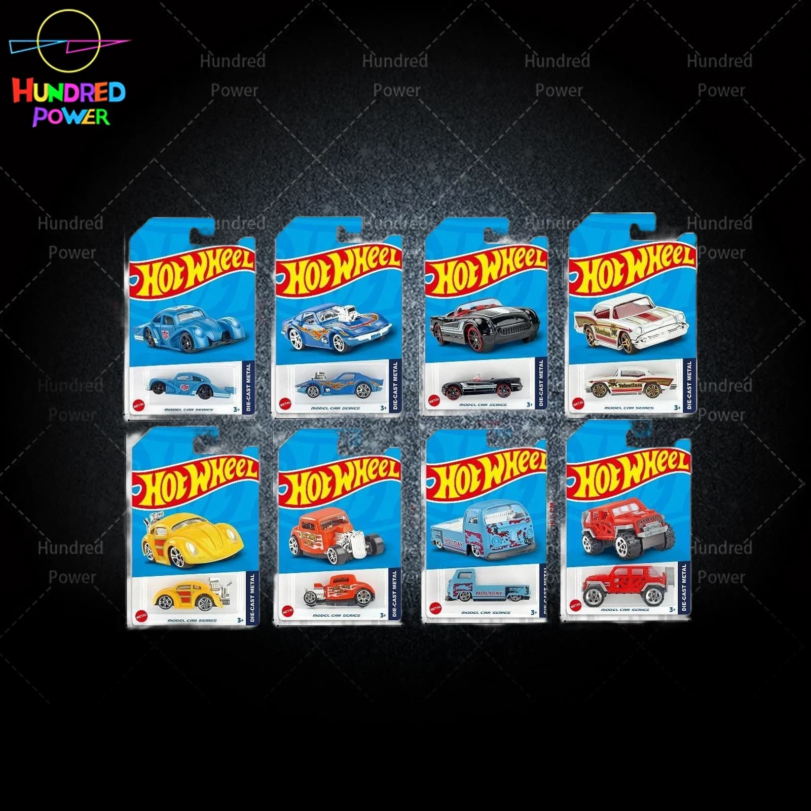 1:64 Sports Car 8-Piece Assortment (Set 3)