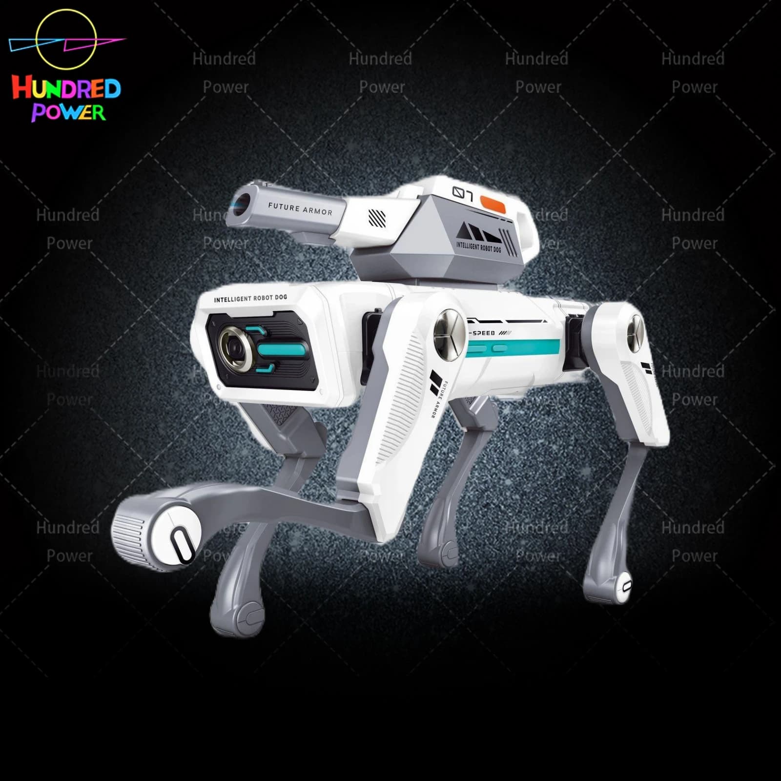 2.4G AI Smart Water Bomb Robot Dog
