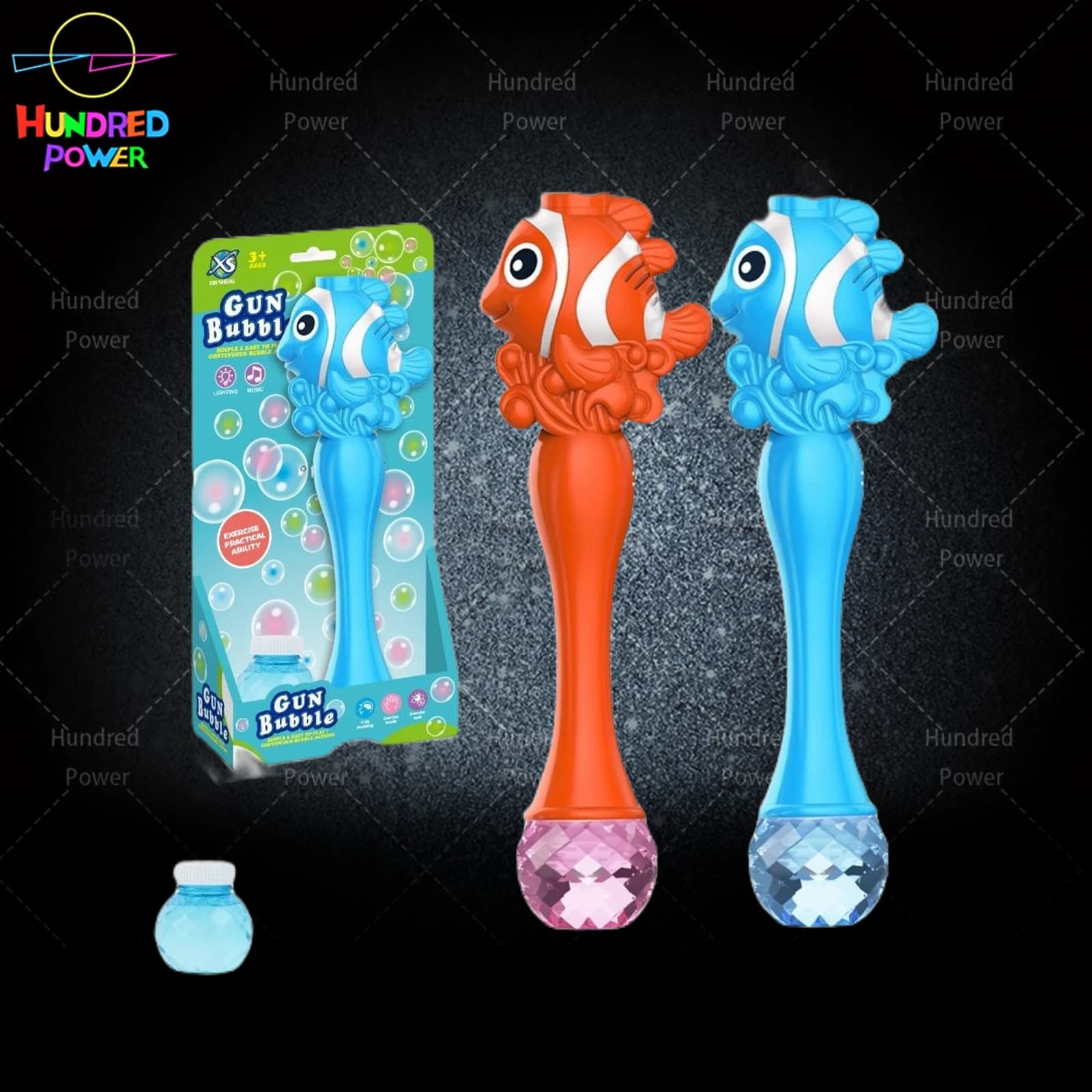 Clownfish Stick (with sound) 3*AA (ordinary batteries)