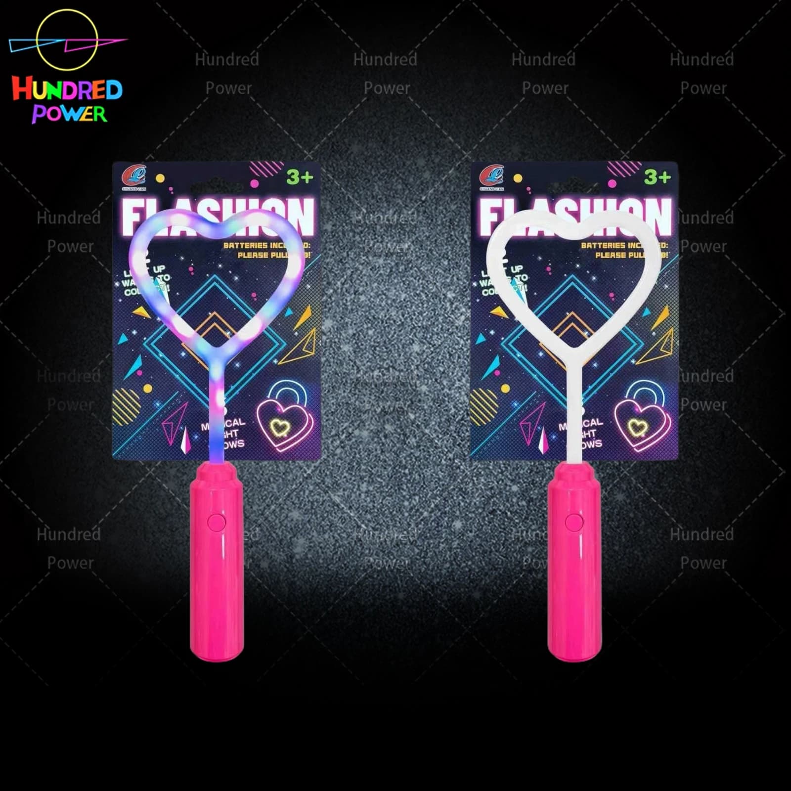 Ultrasonic Heart Glow Stick