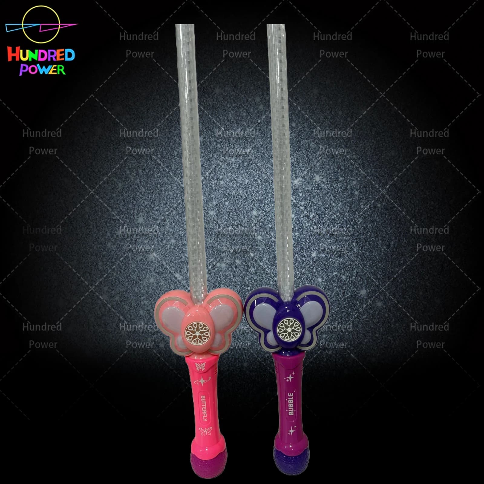 Butterfly Sword (PVC Pipe) 10-Hole Treasure Chest 3*AA Battery