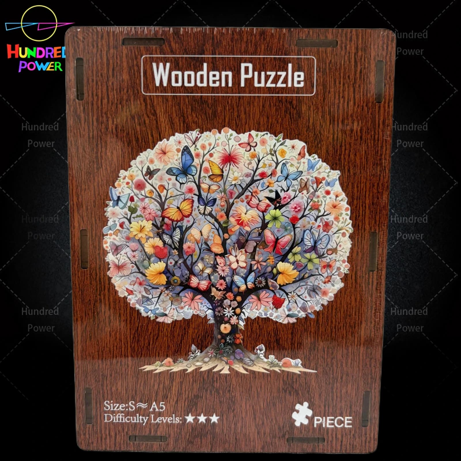 A5 High-end Wooden Box Creative Irregular Puzzle