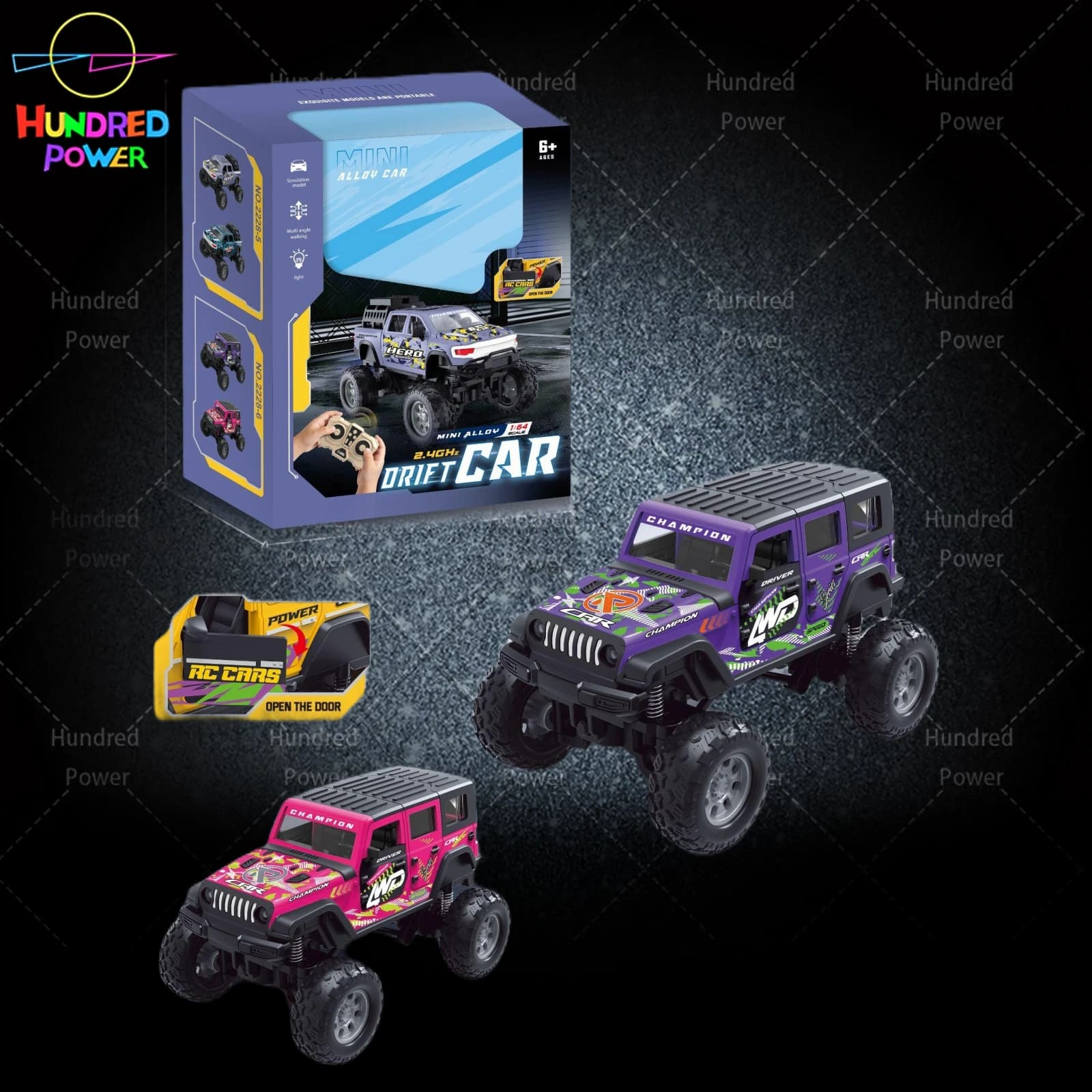 Wrangler Alloy 7-Way RC Car (Simulation) / Batteries Included