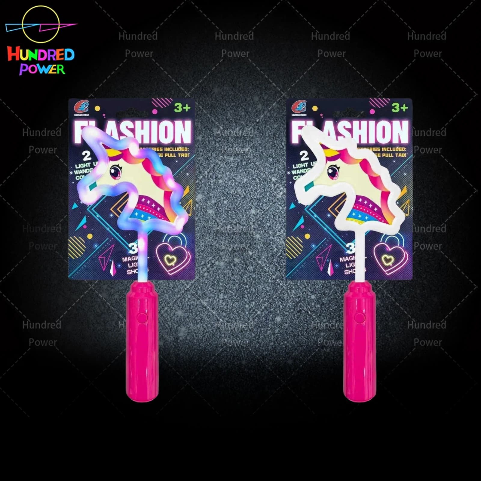 Ultrasonic Unicorn UV Glow Stick