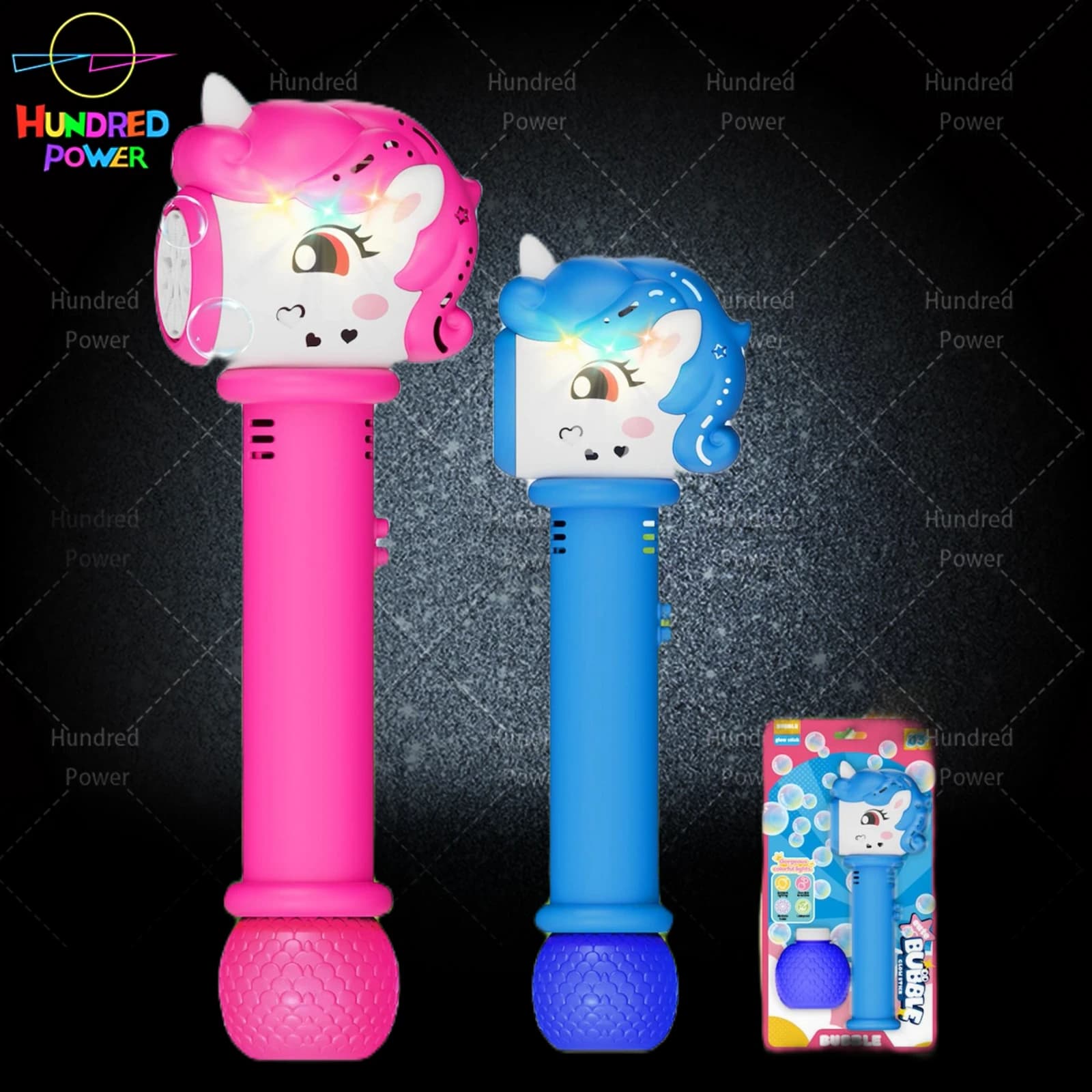 Unicorn Wand 10-Hole Treasure Chest 3*AA Battery