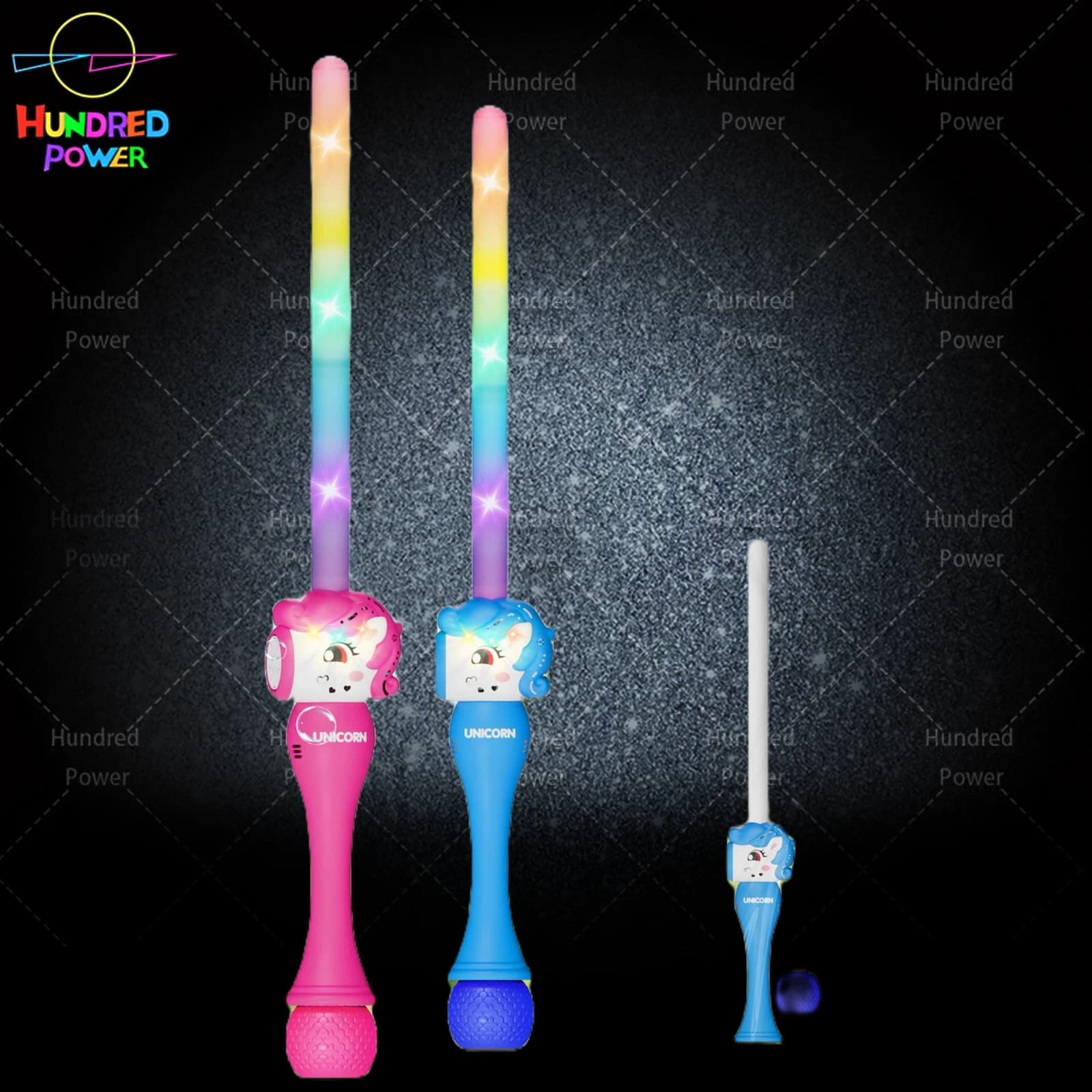 Unicorn Sword 10-Hole Treasure Chest 3*AA Battery
