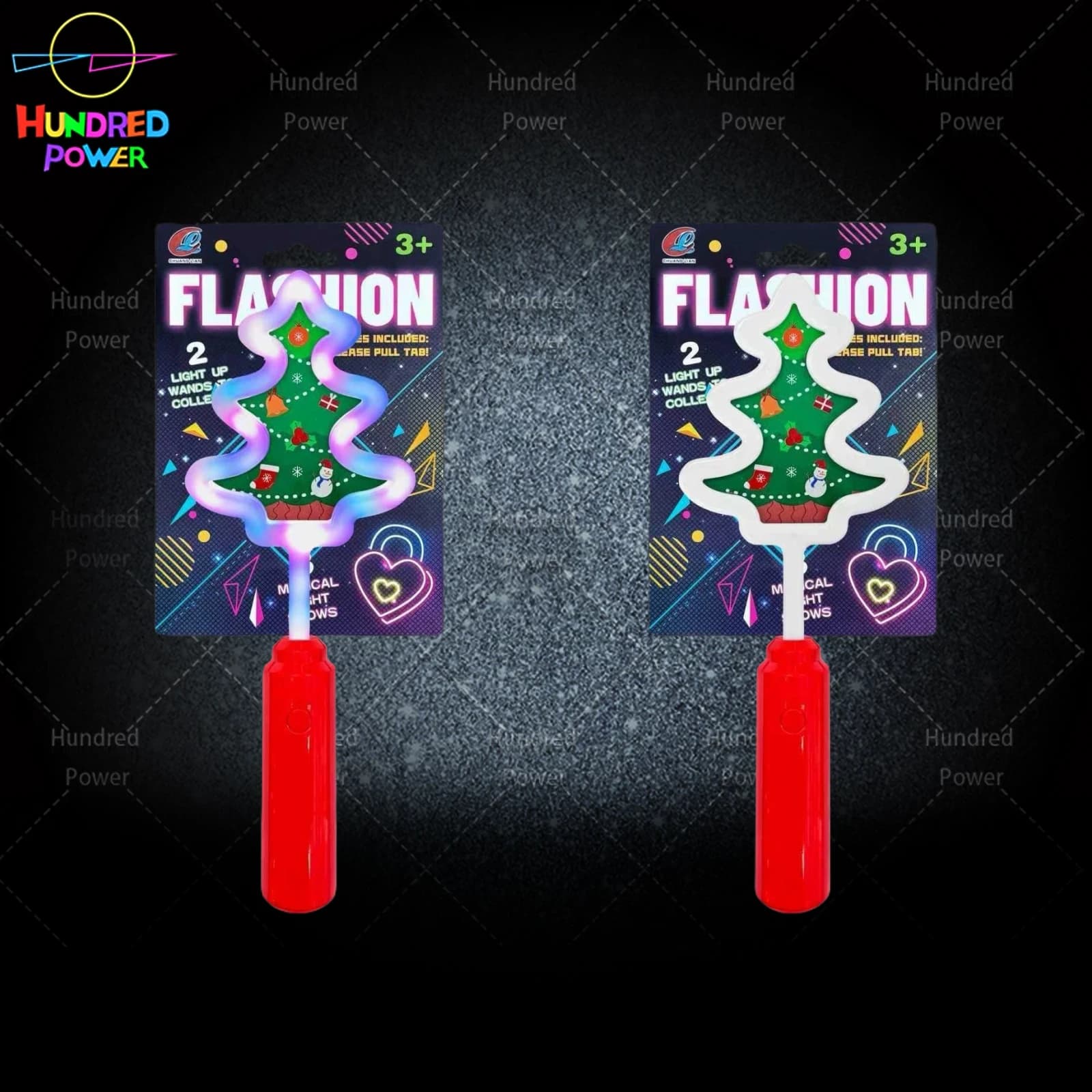 Ultrasonic Christmas Tree UV Glow Stick