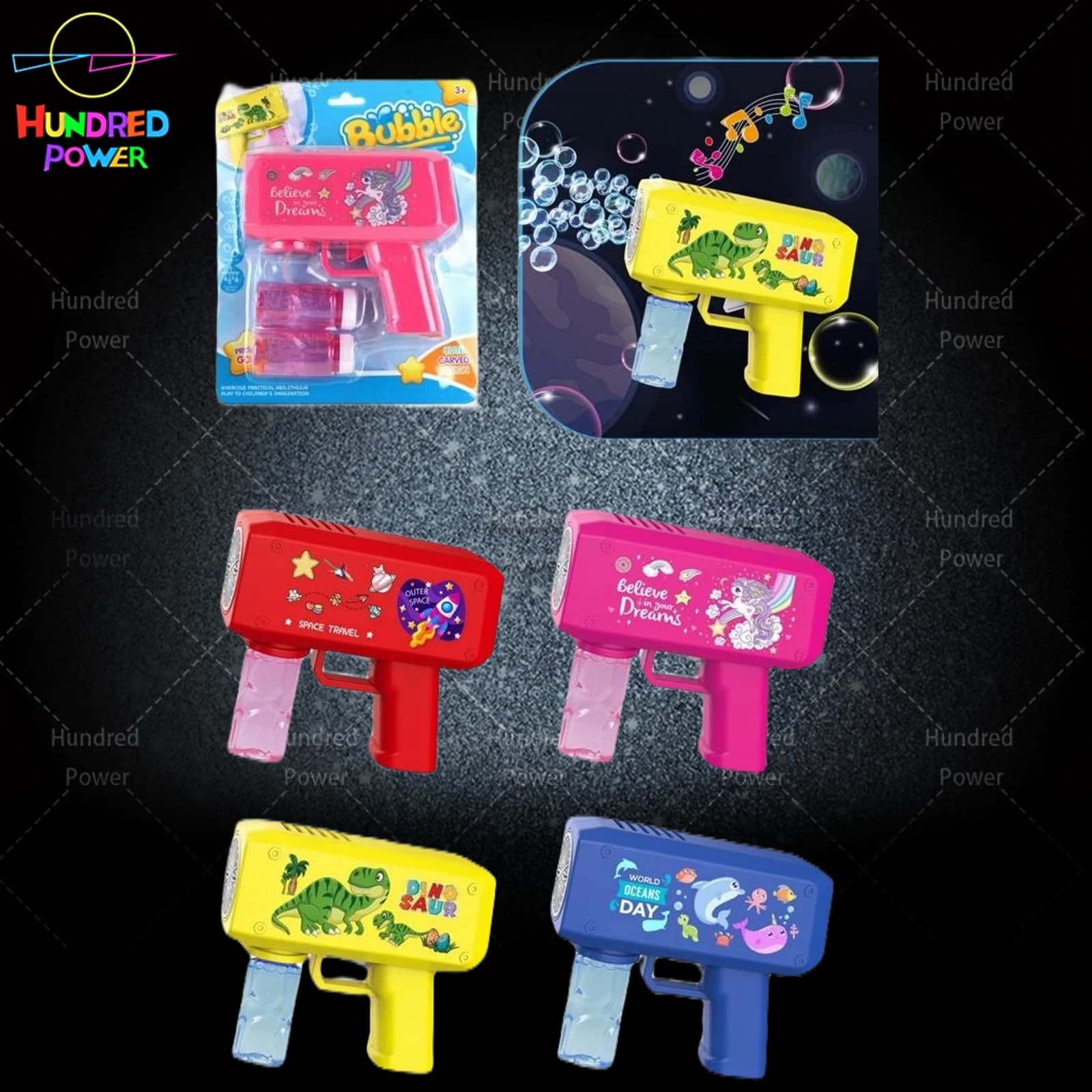 20-Hole US Dollar Bill Bubble Gun (20 Holes), 4*AA Batteries/Not Included, Electric Bubble Gun, Fully Automatic Bubble Gun, Handheld Bubble Gun, Bubble Fun Bubble Blowing Toy