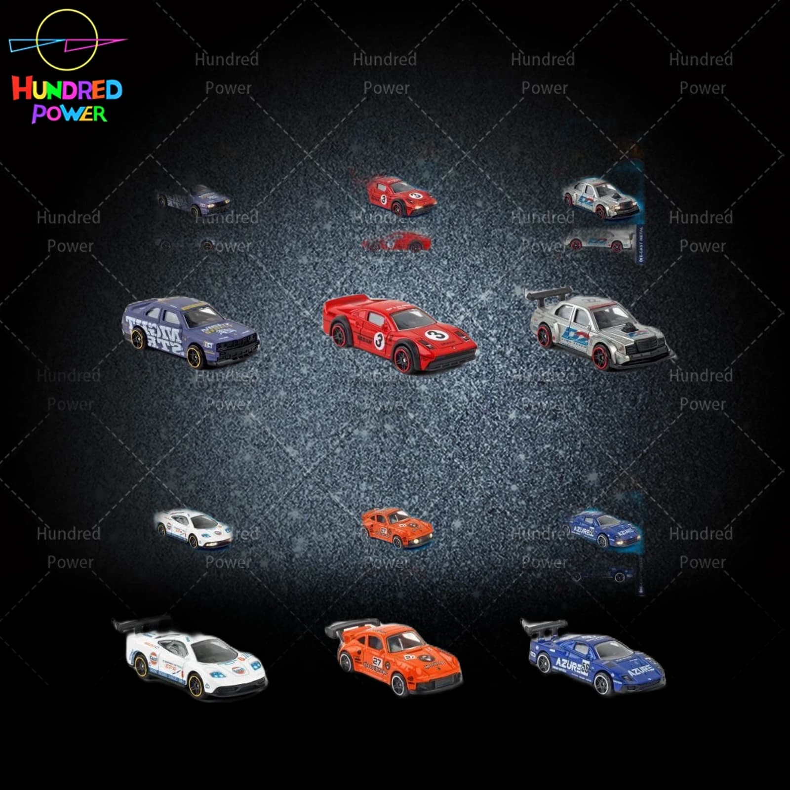 1:64 Sports Car 6-Model Assortment (Set 19)
