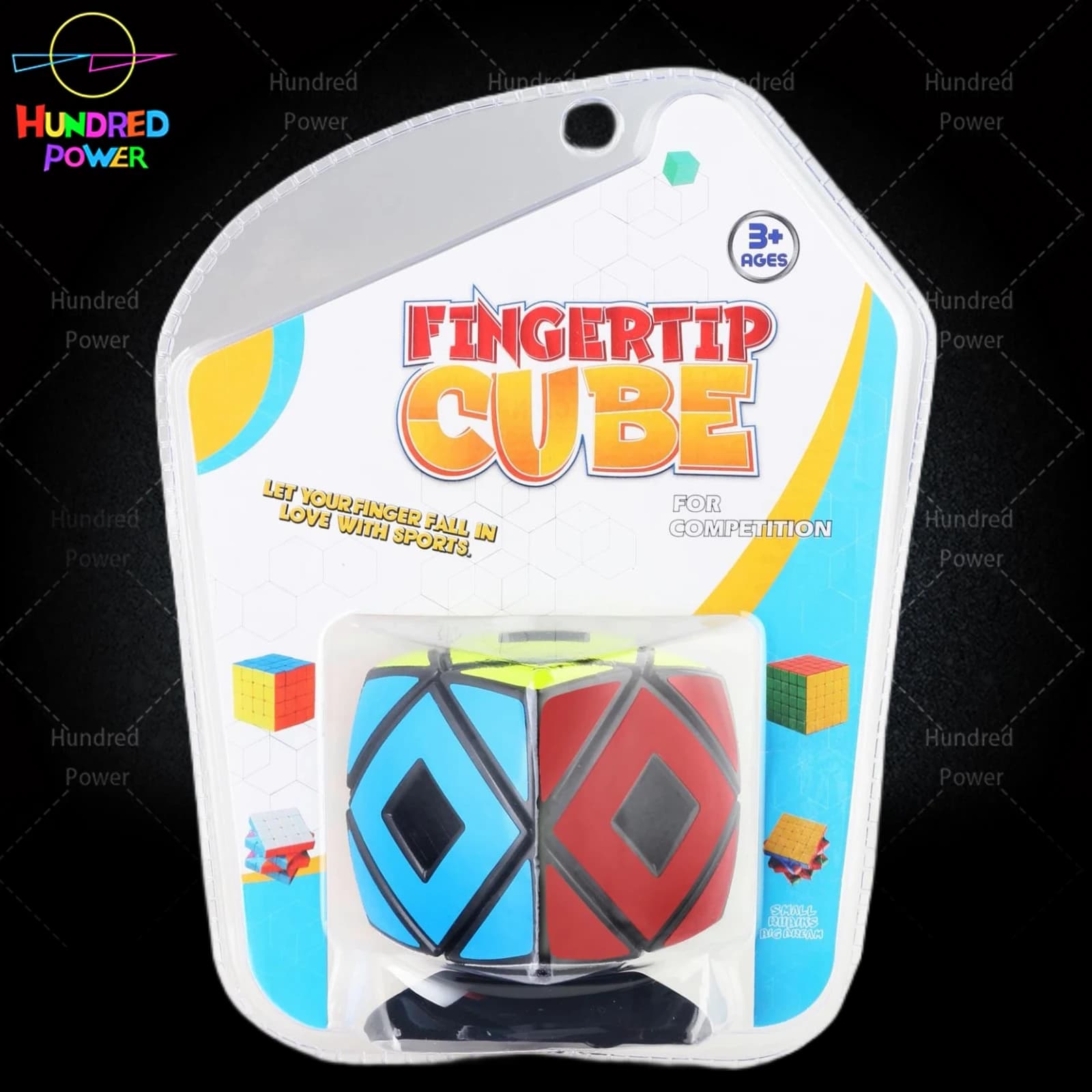 Bread Skewb Hollow Black-Base Magic Cube