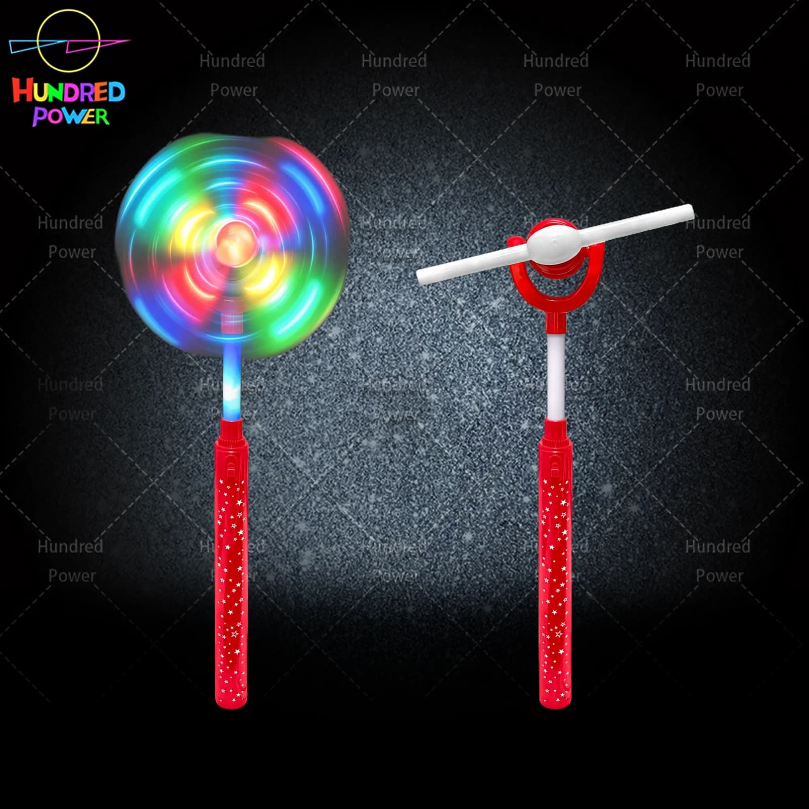 6-Light Flashing Windmill Wand