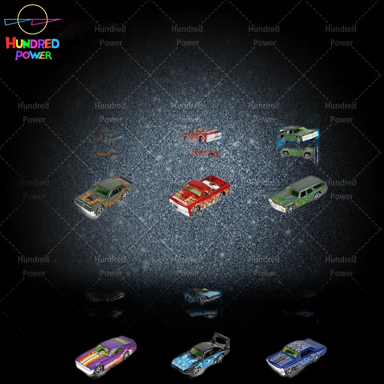 1:64 Sports Car 6-Model Assortment (Set 8)