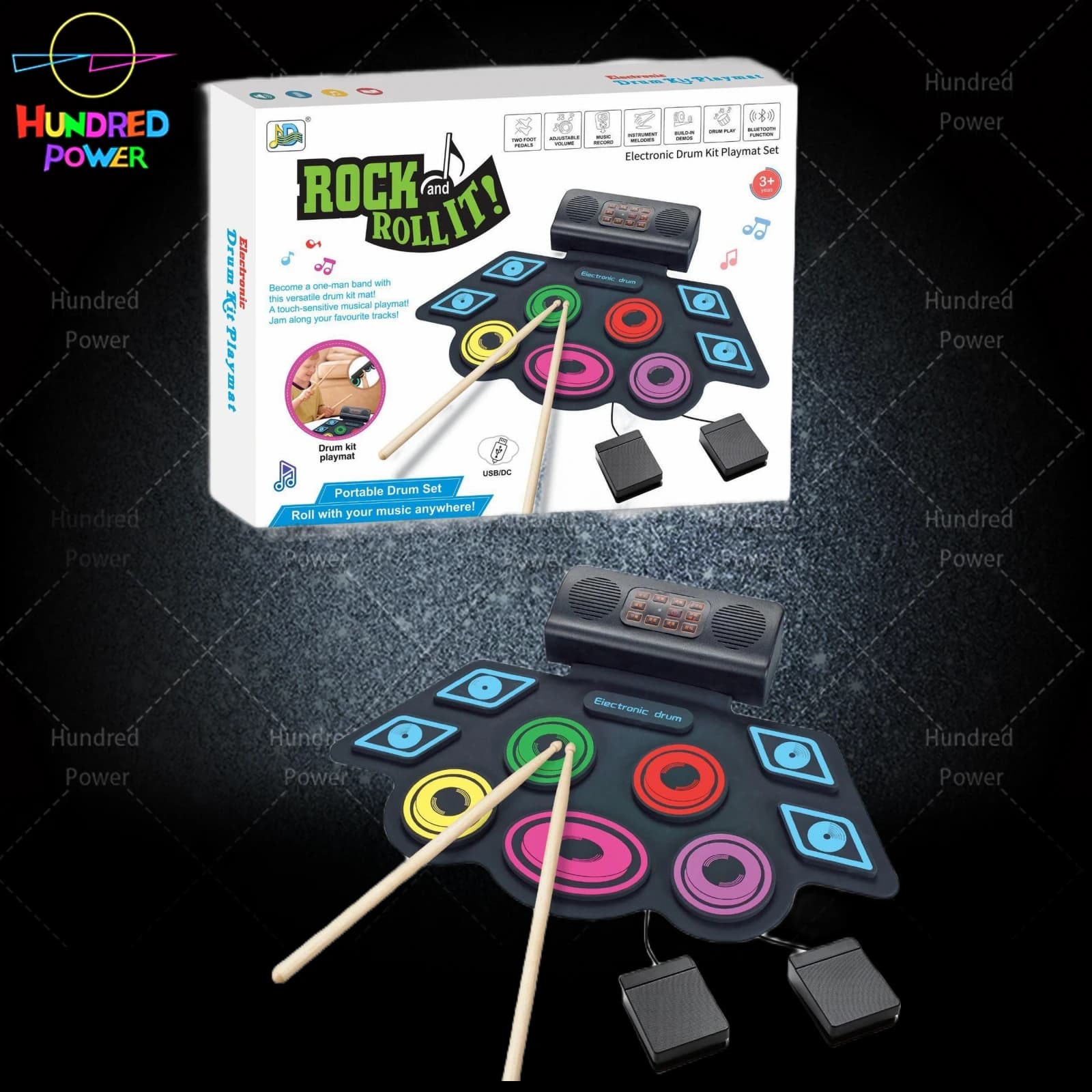 Hand Roll Electronic Drum