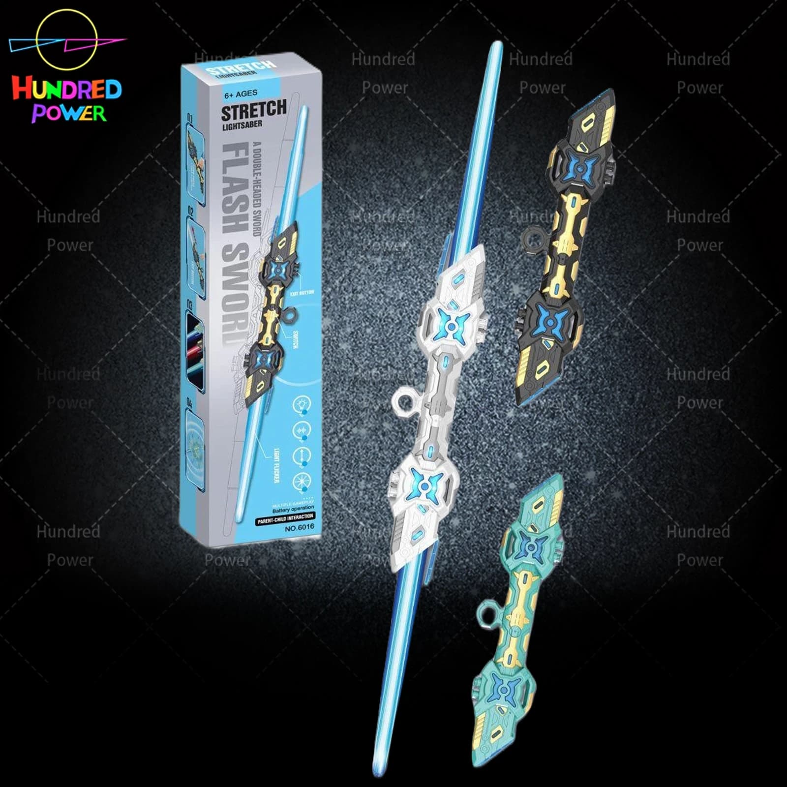 Double-headed lightsaber