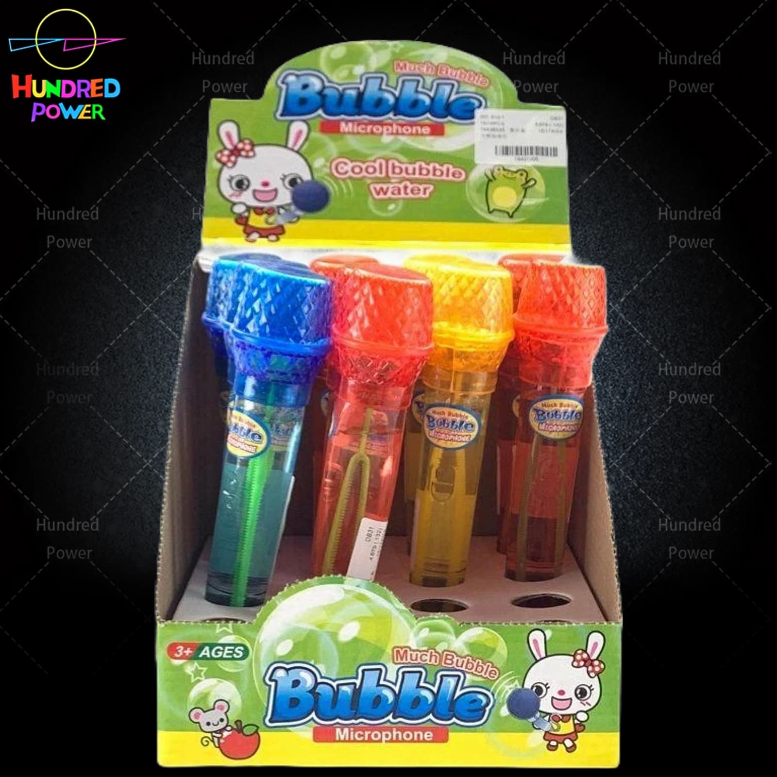 Summer Bubble Stick with Microphone 16pcs/box