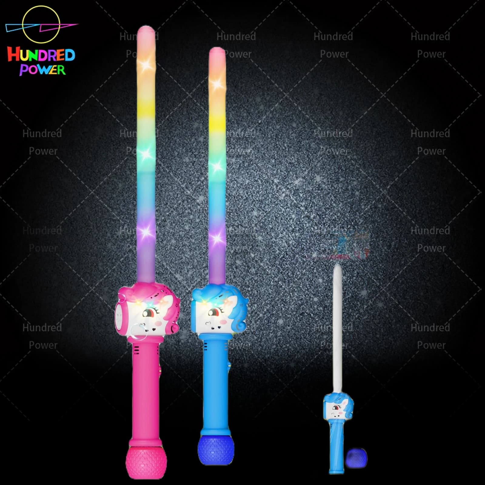 Unicorn Sword 10-Hole Treasure Chest 3*AA Battery