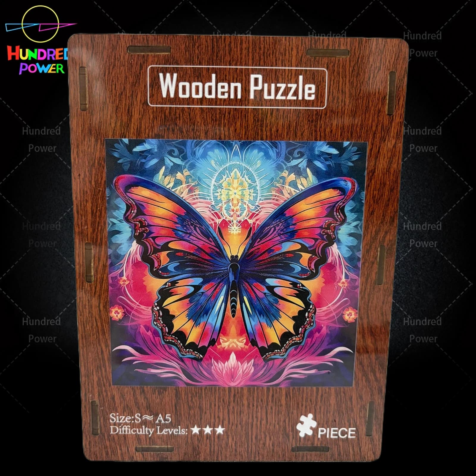 A5 High-end Wooden Box Creative Irregular Puzzle