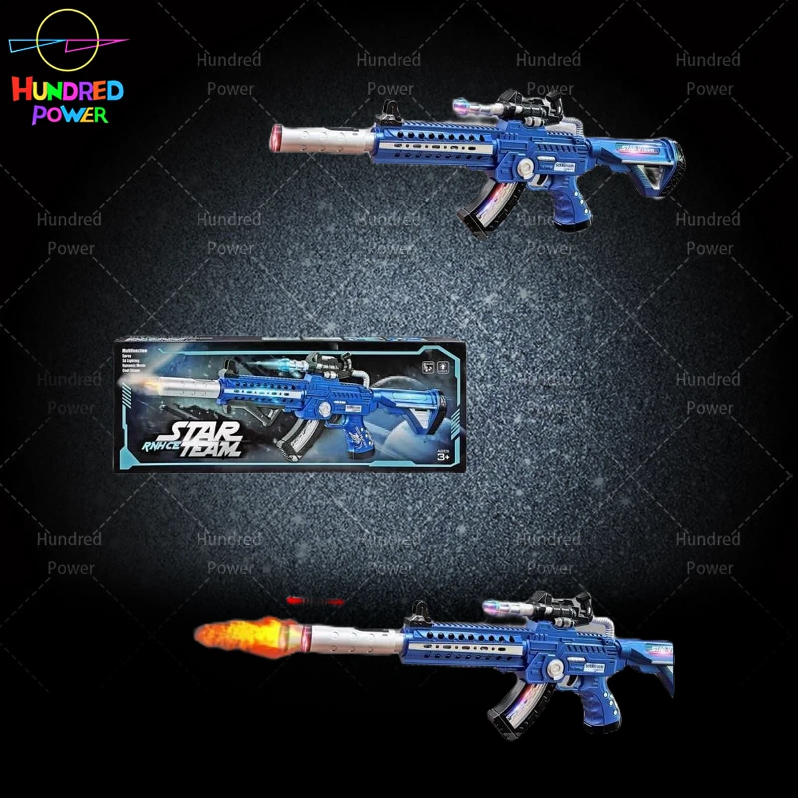 Spray Sound and Light Gun