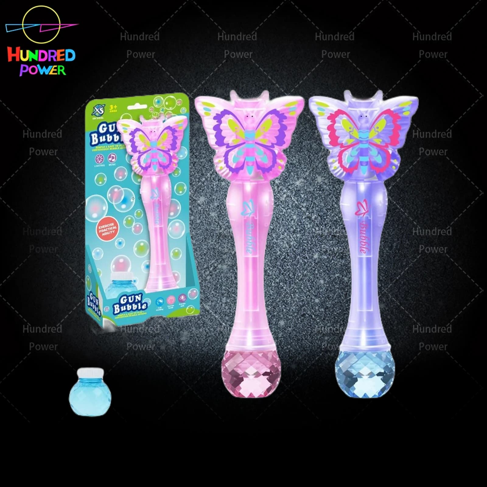 Butterfly Wand (Single Hole) 3*AA Battery