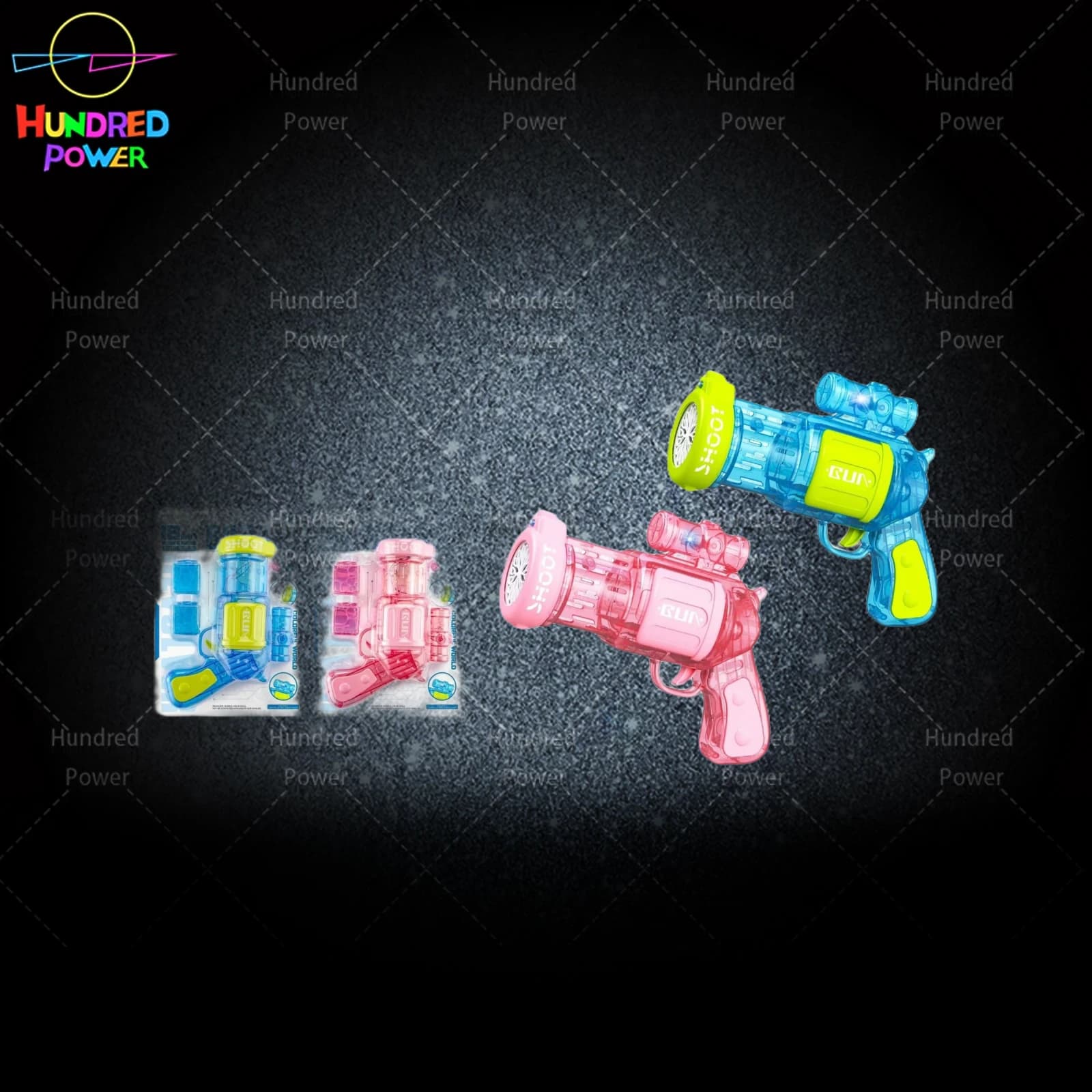 Revolver Bubble Gun