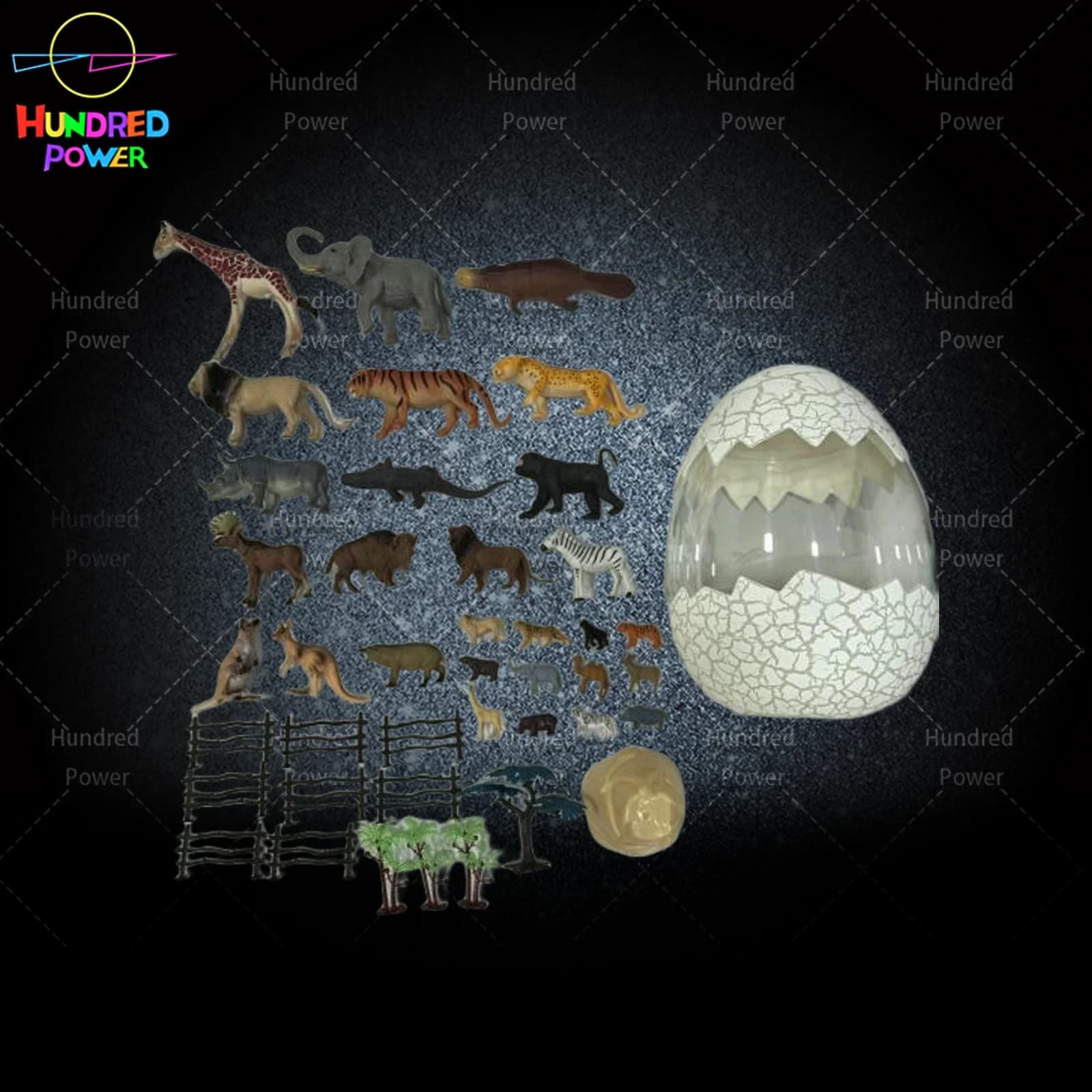 40PCS Wild Animal Eggs (price per piece)