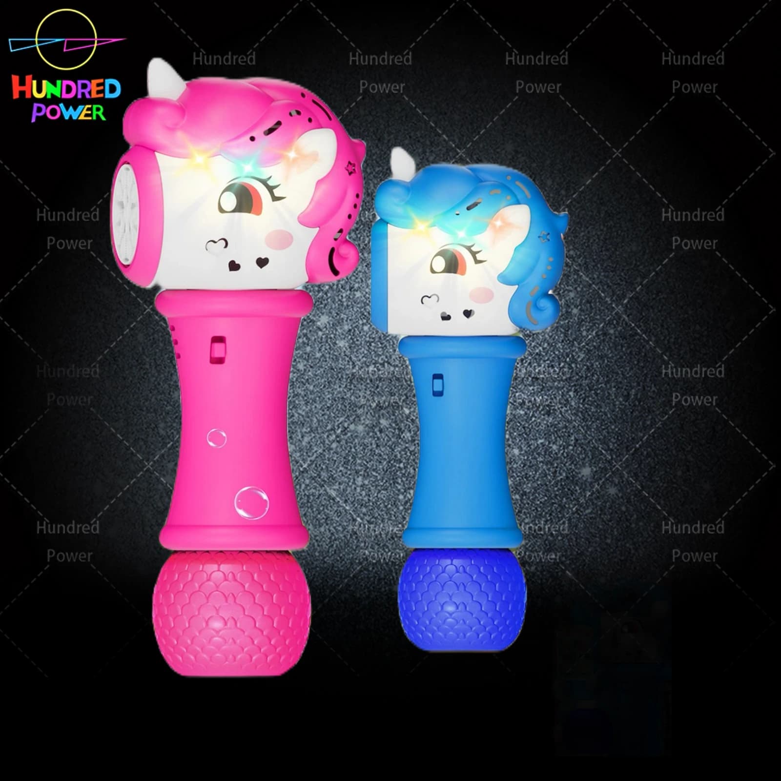 Unicorn Wand 10-Hole Treasure Chest 3*AA Battery