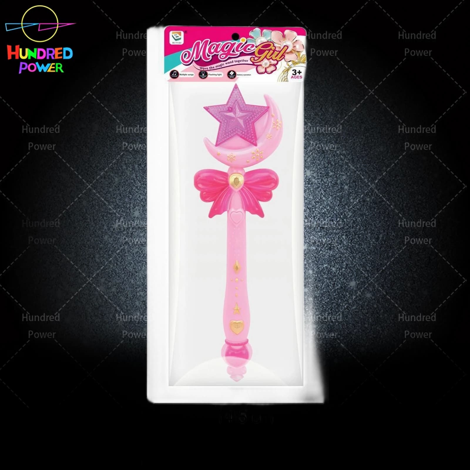 Pink musical light-up magic wand, default color product image