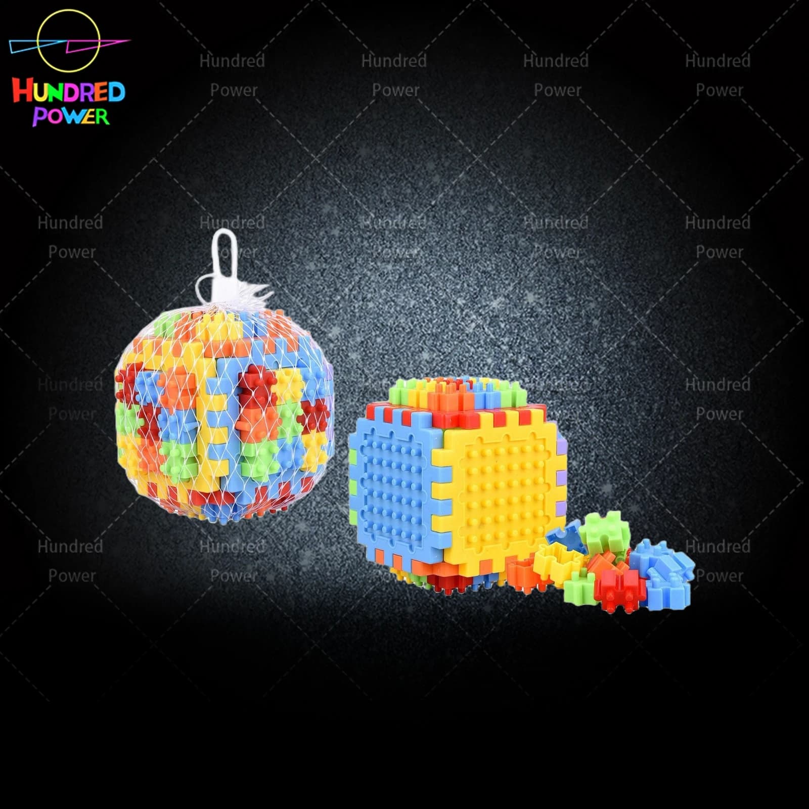 Educational Mesh Bag Building Blocks