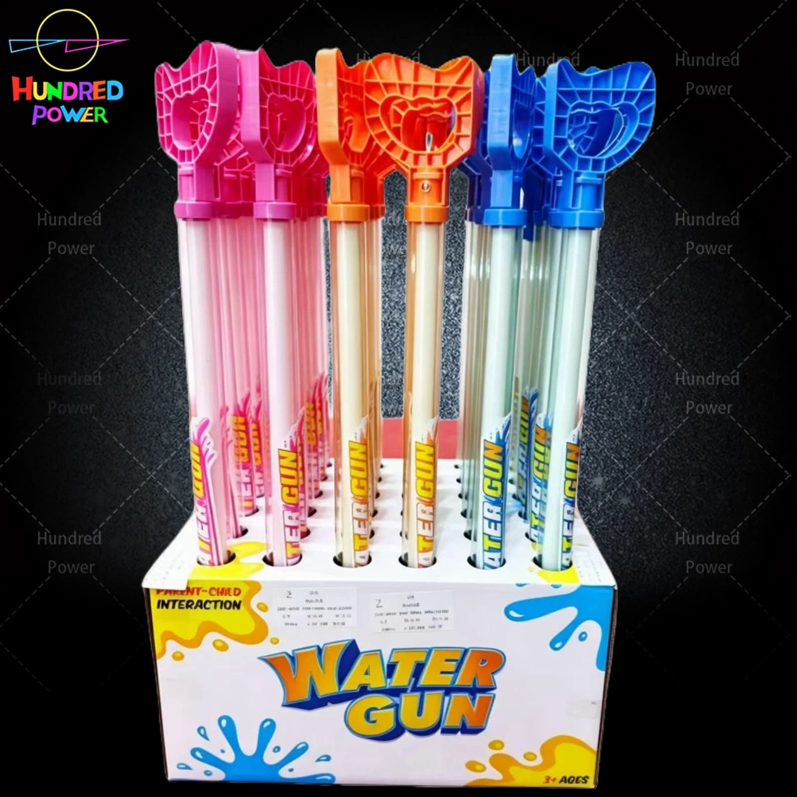 Blue/Orange/Light Rose Red Fireworks Water Gun 36PCS product image