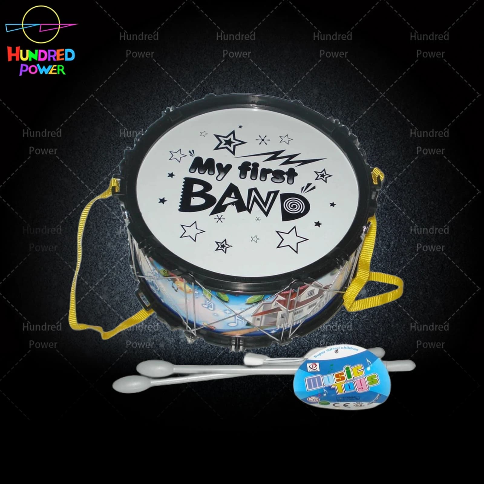 Solid Color Jazz Drum music toy product image