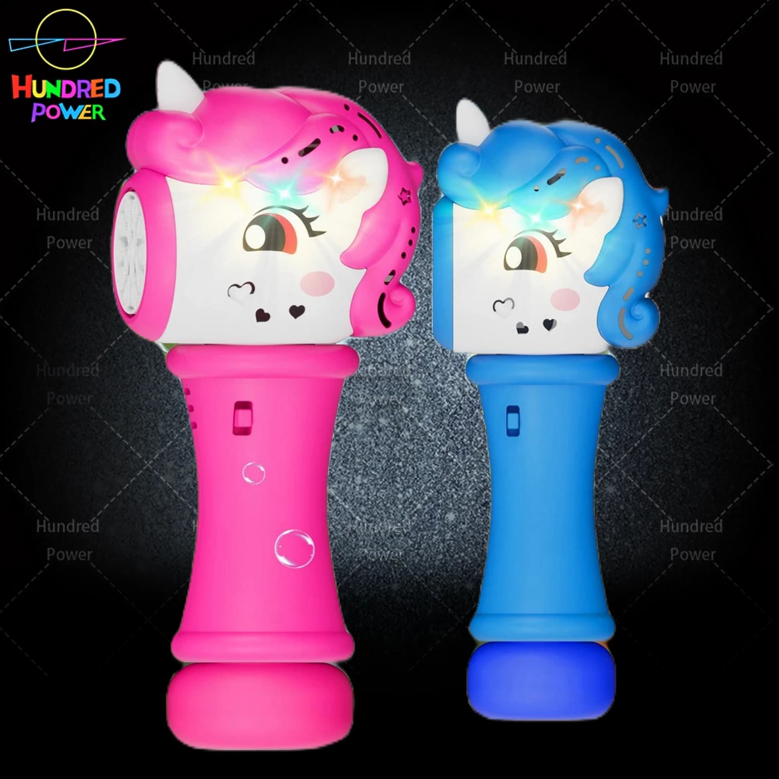 Unicorn Wand 10-Hole Treasure Chest 3*AA Battery