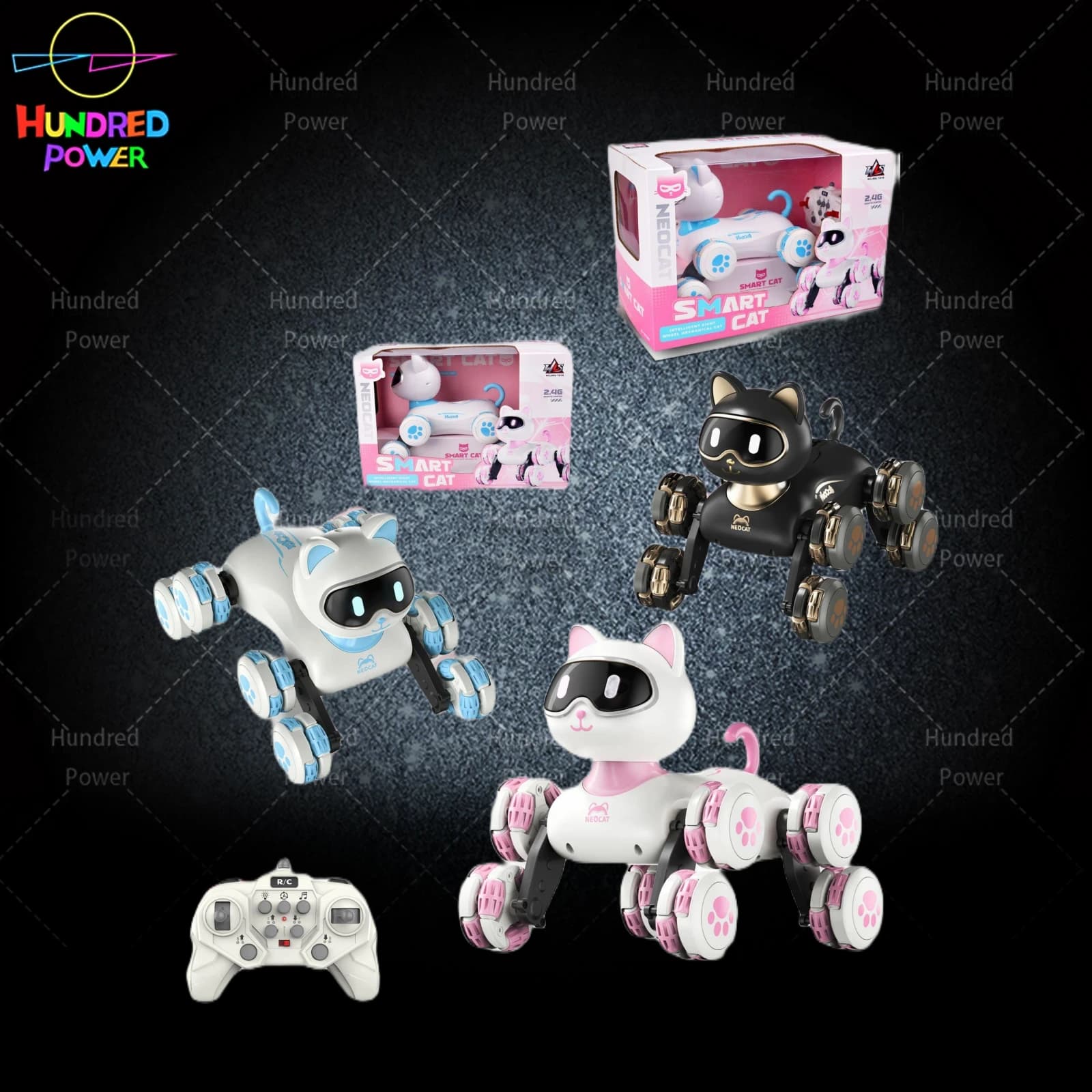 2.4G Eight-Wheel Stunt Cat default color product image