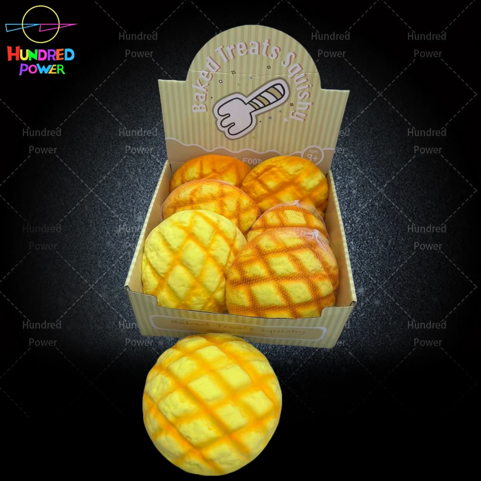 6-10CM Large Pineapple Bun - Slow Rising (12pcs)